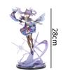 Genshin Impact Keqing Figurine Game Cartoon Model Ornament Xmas Gift Garnish