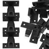 12Set Roman Column Buckle Connector Plastic Furniture Clips Adjustable Cabinet Support False Front Cabinet Installation Panel