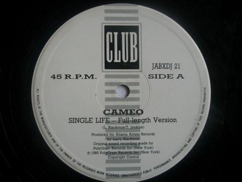 

12inch Record CAMEO - Single Life JABXDJ21 Club 1985 UK Soul/Funk Used