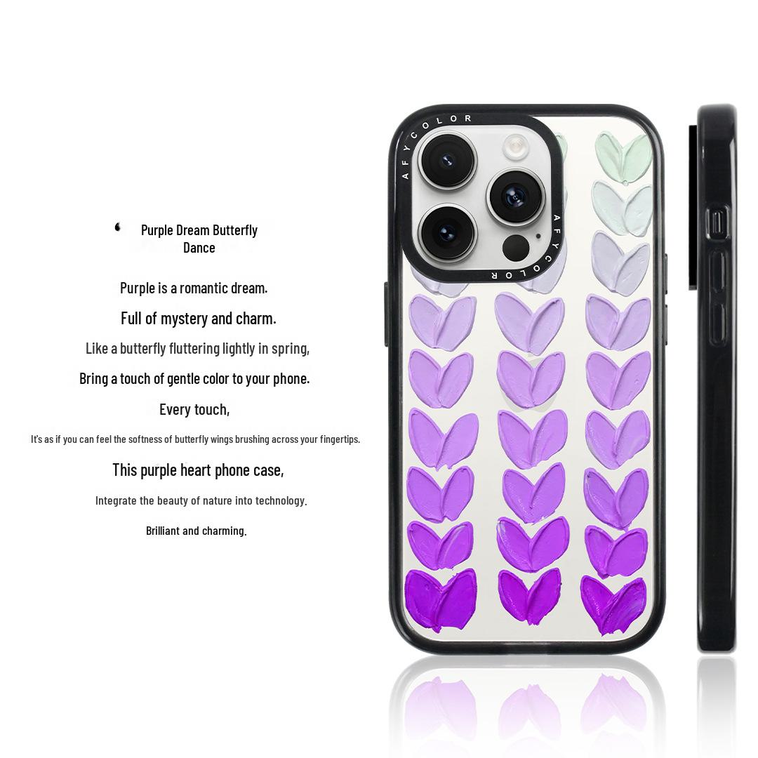 

Чохол для iPhone 13/14/15 Pro Max Веселкова любов з високою світлопропускною здатністю та захистом від падінь iPhone 15