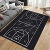 Basketball Strategy Chalkboard suitable as a non-slip mat for the living room or bedroom sofa