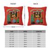 Christmas Humor Pillow Cover Soft Pillow Case Cushion Cover Vintage Printed Pillowcases For Sofa Car Home Decor