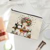 Storage Bag Compact Size Storage Item Canvas Black 1 Pc