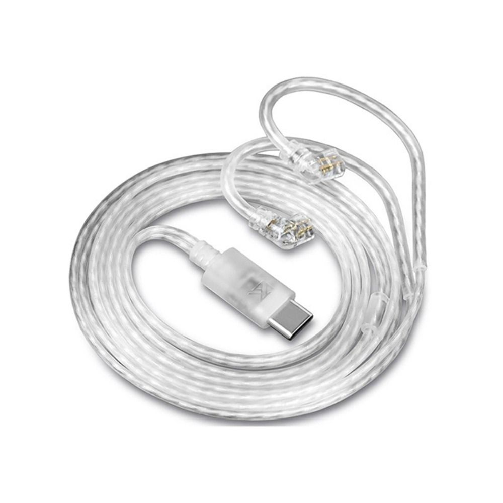 Gold-plated Pin KZ Type-C Cord Silver-Plated 2PIN Earphone Wire KZ Headphones Cable  Replacement