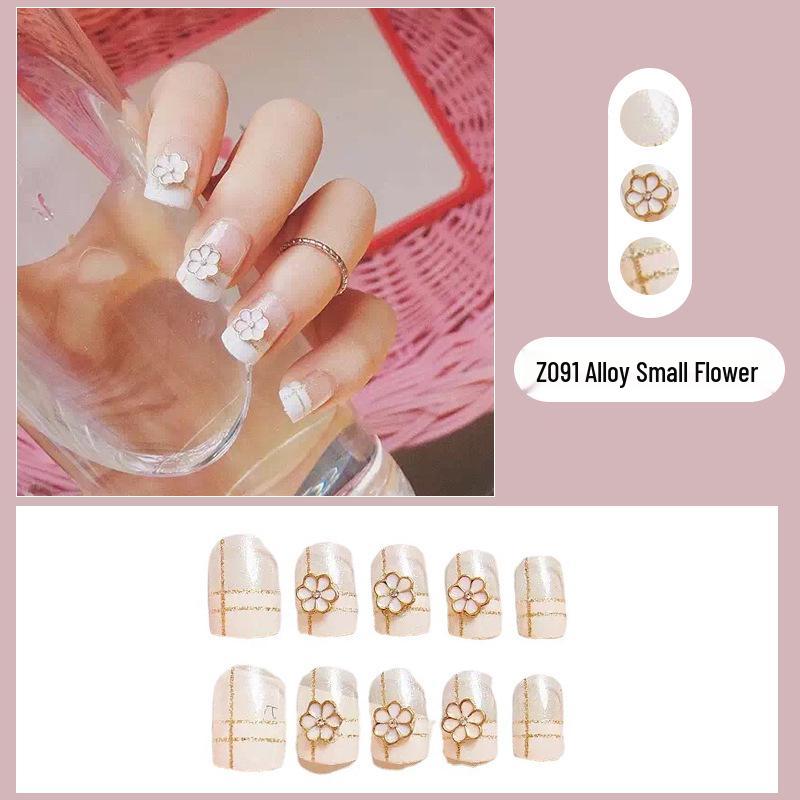 

Removable Press-On Bride Manicure Nail Tips
