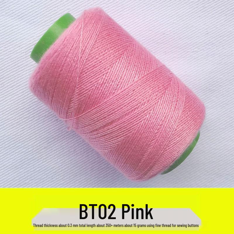 Pagoda Sewing Thread Set: Camel, Light Beige, Dark Gray, Black Coffee Small Rolls for Hand and Machine Mending.