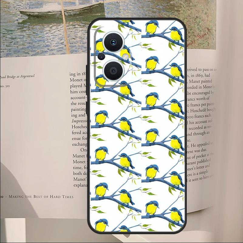 

Robins Bird Cover For OPPO Reno 13F 11F 12F 14F 11 12 13 14 Pro 7 8 Lite OPPO Find X6 X5 X8 X9 Pro Case OPPO Reno12 F