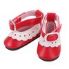4.5cm Length Bright Leather Shoes PU 1/6 Scale Mini Sneakers 4.5cm Length Doll Shoes  Girl Gift