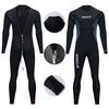 5mm Thick Neoprene Wetsuit Men Winter Swimming Diving Thermal Insulated Full Suit Long Sleeve Pants