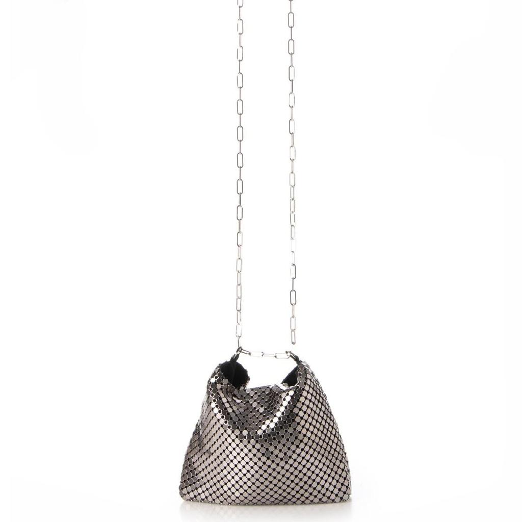 Evol Women's 2-Way Metal Handbag IU5148 SV