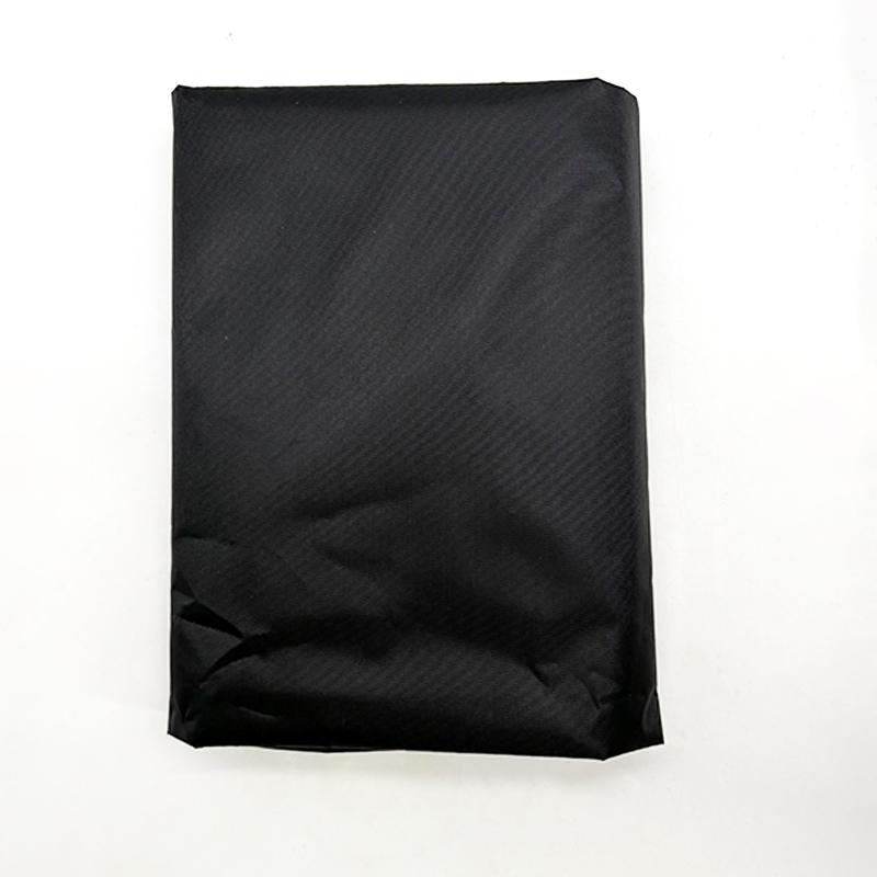 

1pcs Black Outdoor Round Beer Refrigerator Cover Outdoor Furniture Cover with Drawstring Suitable for Small Coffee Side Tables