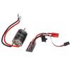 380 38T Bürstenmotor-Set Großes Drehmoment JST-Stecker RC-Motor 30A ESC-Kombination mit JST-Buchse auf 4mm