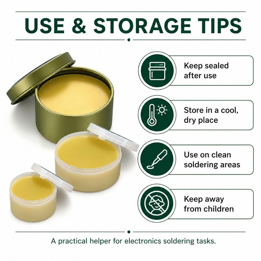 Lead-Free Rosin Flux 100g/30g/10g Welding Flux Paste High-Quality Solder Flux Precision Soldering
