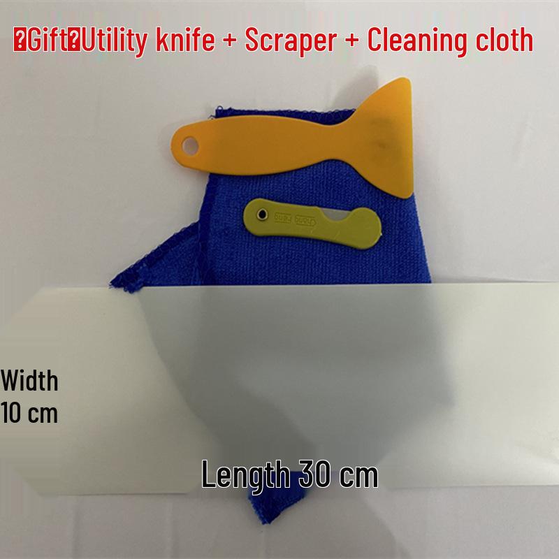 Regen- und Kratzfestes Motorradhelm-Folienaufkleber - HD-Windschutzscheibenschutz für Elektromotorräder