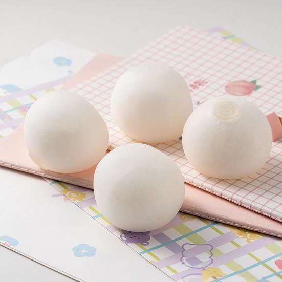 Snowball Stress Relief Toy Decompression White Ball Squeeze Toy Soft Stretchy Stress Ball Sensory Pinch Fidget Toy Party