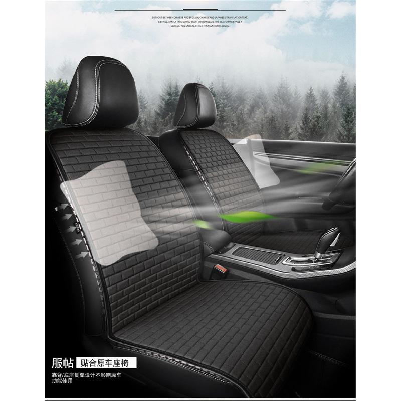 Neue Universelle Auto Vordersitz Kissenbezug Matte Schutz Schwarz Passend für die meisten LKW, SUV, Van