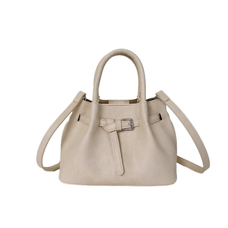 Lock Bow Delicate Mini Handbag without pendant белый