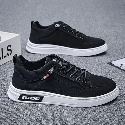 Men's Casual Sneakers Lace Up Trendy Original Casual  Flat Shoes for Men Summer Comfortable Canvas Shoe Tenis Masculino