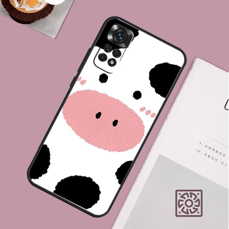 Cut Cow Case For Xiaomi Redmi Note 14 13 12 11 15 Pro Plus Redmi 15 13 10 10C 12C 13C 14C 15C Cover