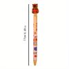 Back To School Season 36pcs 0.5mm Soft Rubber Kapibala Style Press Neutral Pen Cartoon Style ST Head Sign Pen Cute Question Brush Pen