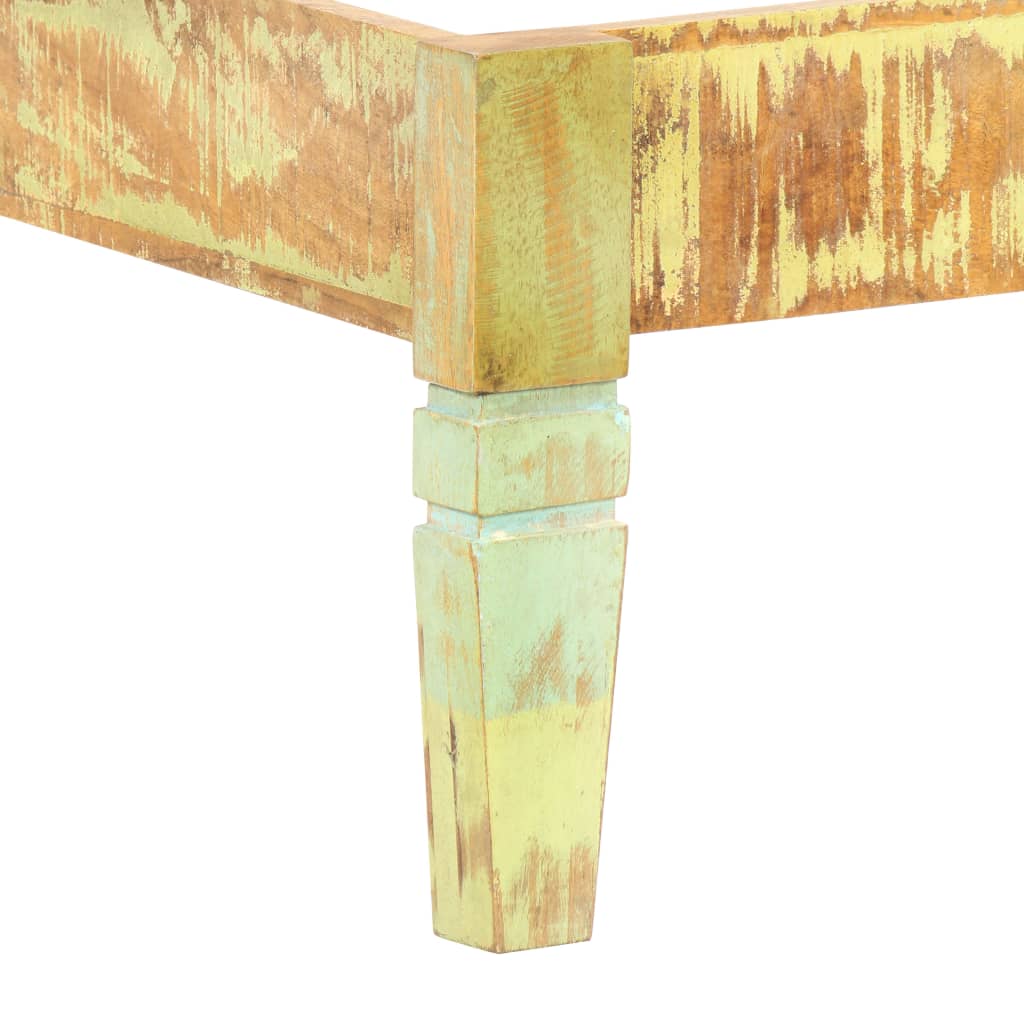 Solid Wood Bed Reclaimed Wood 180 x 200 cm