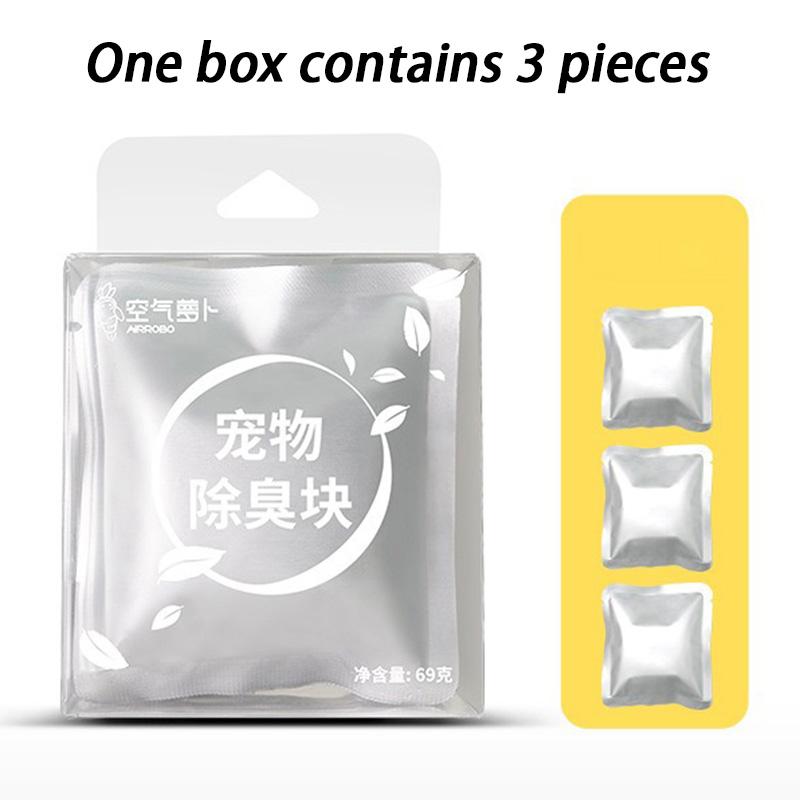 

AIRROBO Automatic Cat Litter Box Deodorant Block Special C10 PRO Fresh Version Deodorizing Cubes Efficient Refreshing Deodorant