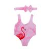 Doll Clothes Pink Skirt Flamingo Bkini,Bunny Hairpin,Shoes For 18Inch American Toy&43cm Baby Doll Accessories Birthday Gift