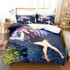 3D Print Anime Plastic Memories Isla Bedding Set Duvet Cover Bed Set Quilt Cover Pillowcase Comforter King Queen Size Boys Adult