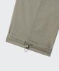MUSINSA STANDARD Nylon Crease One-Tuck Wide Elastic Pants [Dusty Khaki]