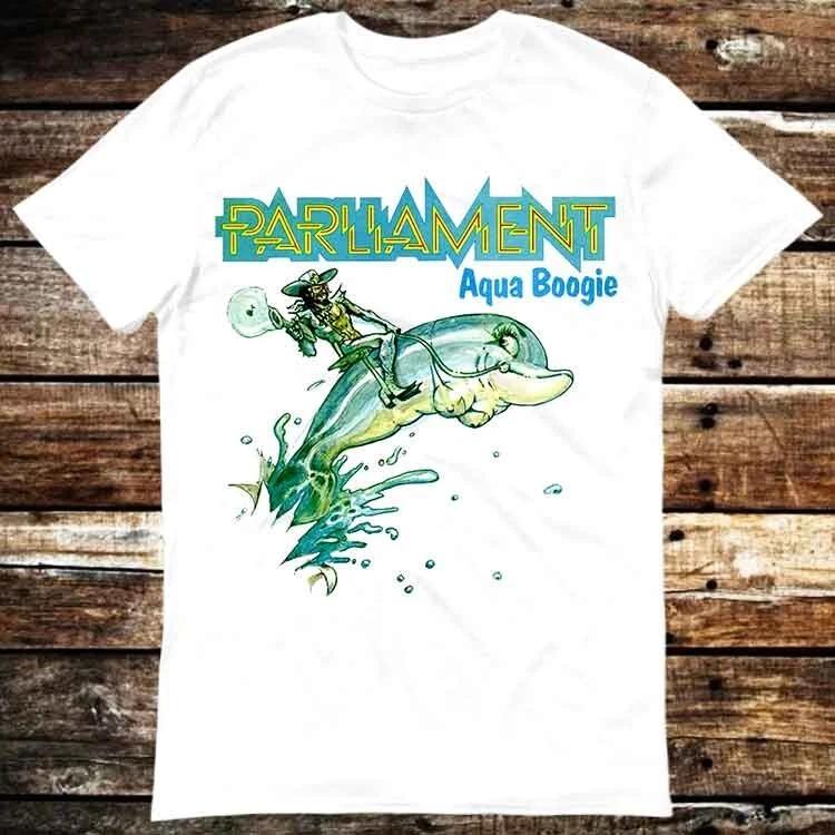 Parliament Aqua Boogie Music 70s Funk T  Shirt 6346 M