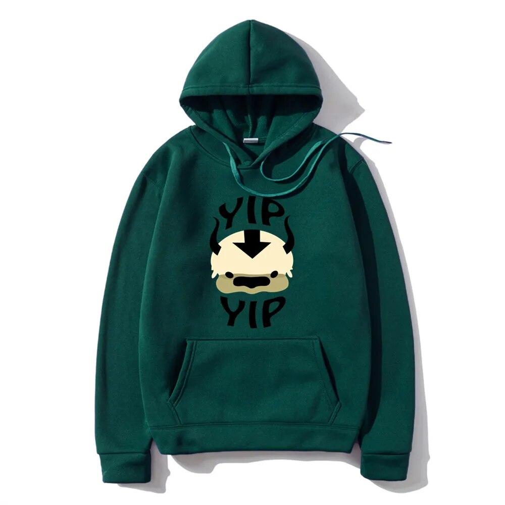 Man New Fleece Hoodies Sweatshirts Avatar The Last Airbender Harajuku Loose Streetwear Top Autumn Spring Pullover Hoody Unisexs