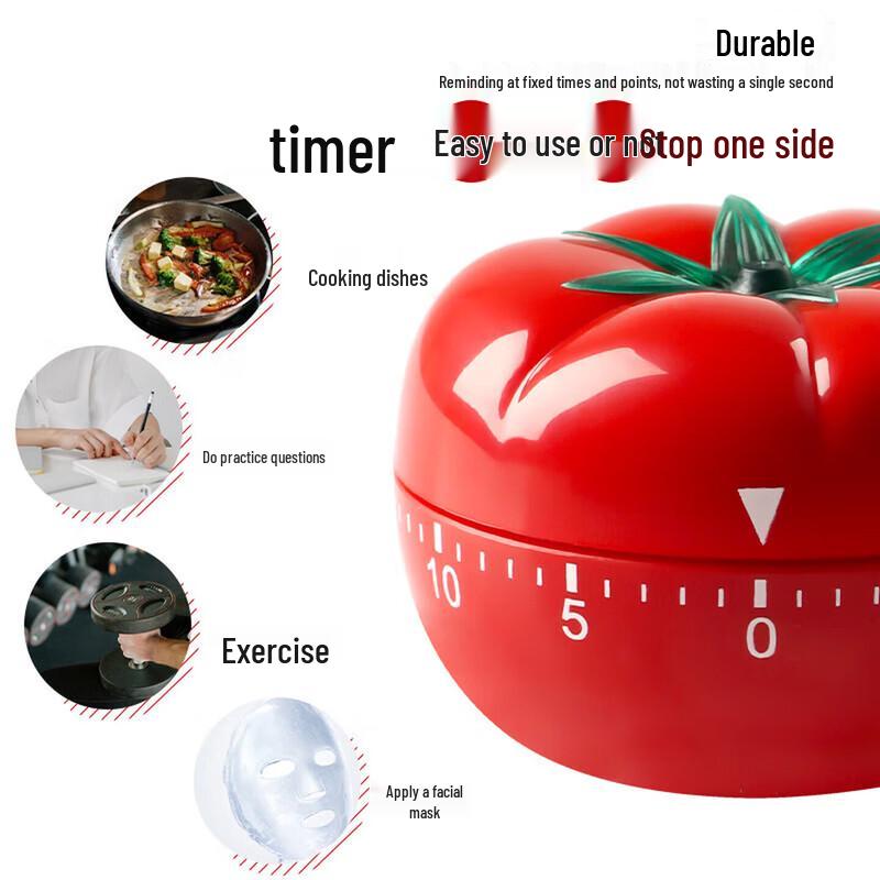 Baijie Tomato Mechanical Kitchen Timer