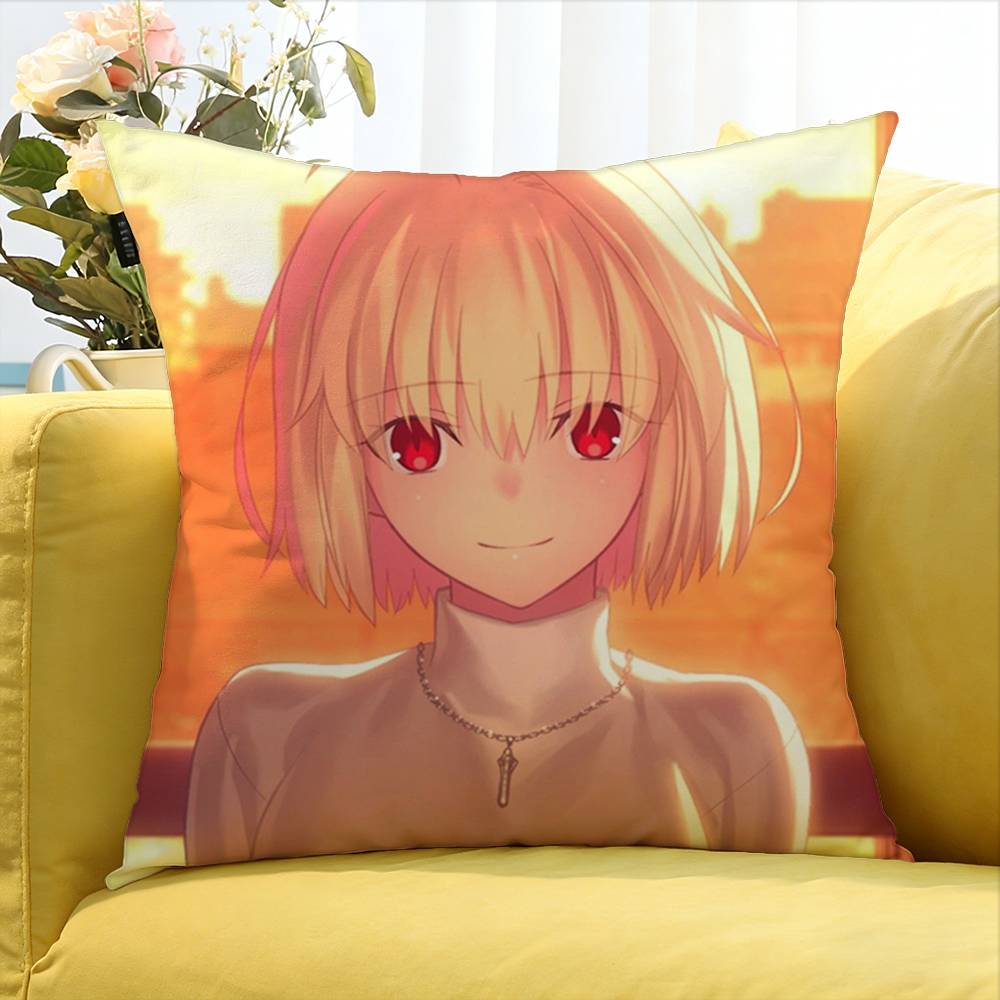 Arcueid Hisui Kohaku Tsukihime Various Sizes Square Pillow Case For Car Home Bedchamber Decor