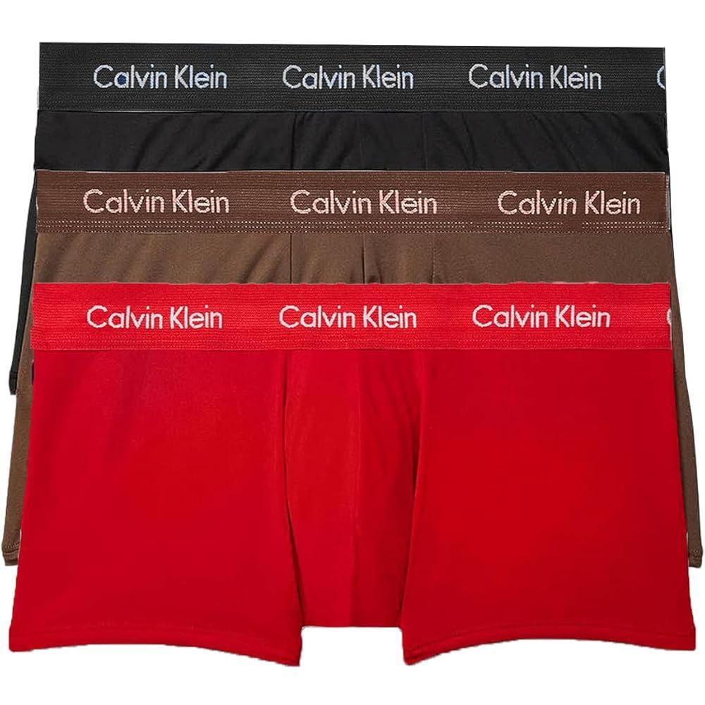 

Calvin Klein Minimalist Comfortable Low Rise Boxer Briefs 3 Pack Men Underwear NB2614-961-FFF S