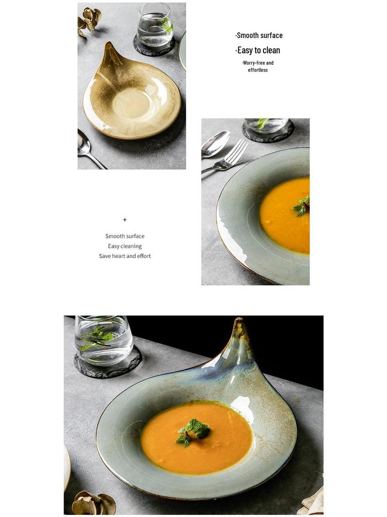 3D Swan Dessert Bowl - Ceramic Tableware for Afternoon Tea & Featured Cuisine