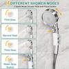 Portable Camping Shower Pump and 20L Portable Water Bucket, 5200mAh Rechargeable Battery, Shower Head with 3 Spray Modes,
