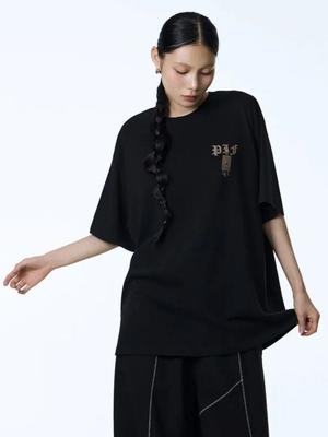71to96 Keyring Overfit T-Shirt (Black)