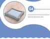 Pet Cooling Mat for Cats & Dogs - Autumn/Winter Bed with Ice Silk for Small to Medium Pets