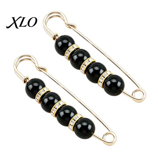 Removable Waist Tightener 2Pcs Faux Pearl for Pants, Reusable Cincher Pin Fashion Accessories Loose Jeans, No Sewing Waistband Skirts Skirt