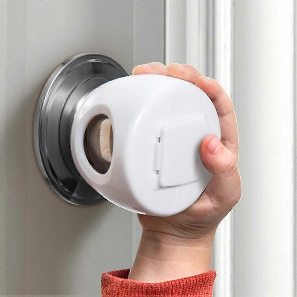 Door Knob Covers for Child Safety, Child Proof Door Knob Covers, Upgraded Design Child Safety Locks for Door Knobs 25-26