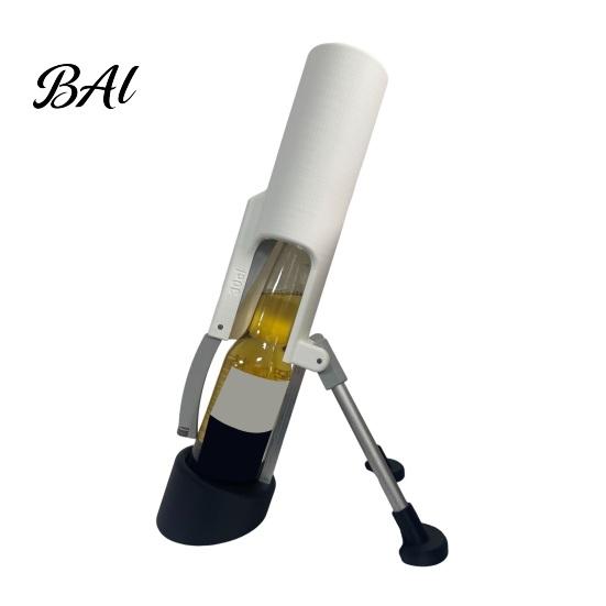 Fun Beer Opener Mortar Bottle Automatic Mechanical Fast Smooth 12oz One-Hand Operation Cap Remover for Home Bar Parties BBQ Gatherings Barbecue