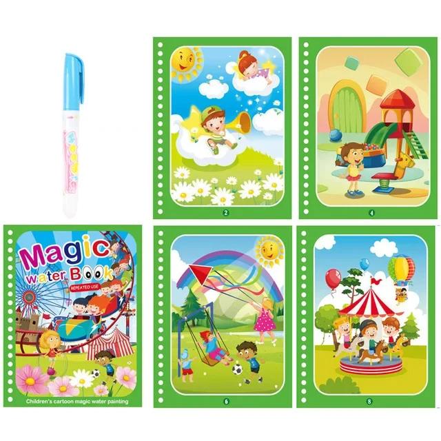 High-Standard Drawing Top-Grade Coloring Superior-Grade Books Premium-Quality For Youngsters High-Standard Magic High-Standard Water Top-Grade Book