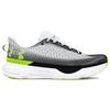 Under Armour Infinite Pro Slip Resistant, Abrasion Resistant, Breathable Low Top Running Shoes Men's White Black Sneakers 3027190-103
