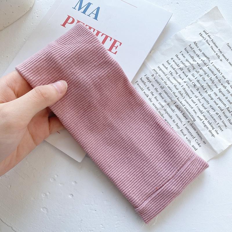 

Женская широкая повязка на голову, эластичная повязка для волос, спортивный тюрбан для йоги, головной убор розовый