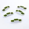5x OO 1:75 E Shape Flower Beds Set for Parking