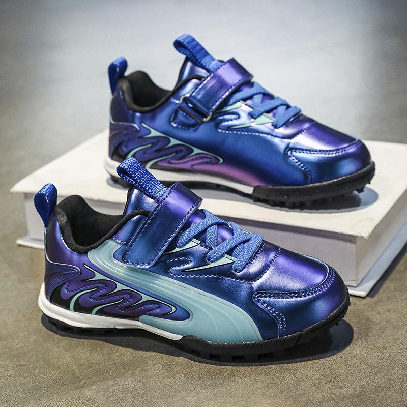 School Season Children's Football Shoes Youth Game Training Broken Nails Football Shoes Kicking Sports Shoes