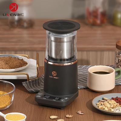 Liren Electric Stainless Steel Coffee Bean Grinder with Timed Weighing Multi Functional Grinding Machine for Kitchen Office