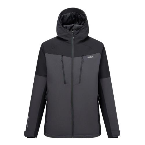 Regatta Men's Blue Highton Two Tone Waterproof Stretch Insulated Jacket - Dusky /Navy - S - Dusky /Navy - 100% Mixed - Image 3