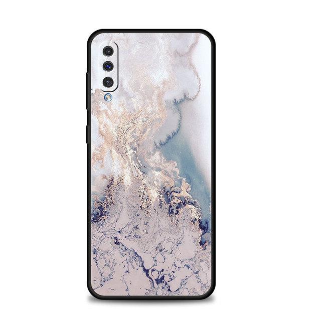 Pink Gold Marble Art Fashion For Samsung A50 A70 A10 A40 M31 A20e A20s M30s A30 M53 M23 M51 M33 M12 M31s Case Celular Capa