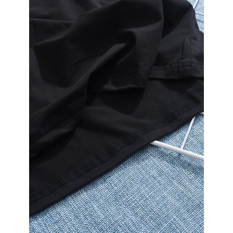 Womens Plus Size God Is Good All The Time Print Crew Neck T Shirt Polyester Knit Medium Stretch 180g M² All Season Black